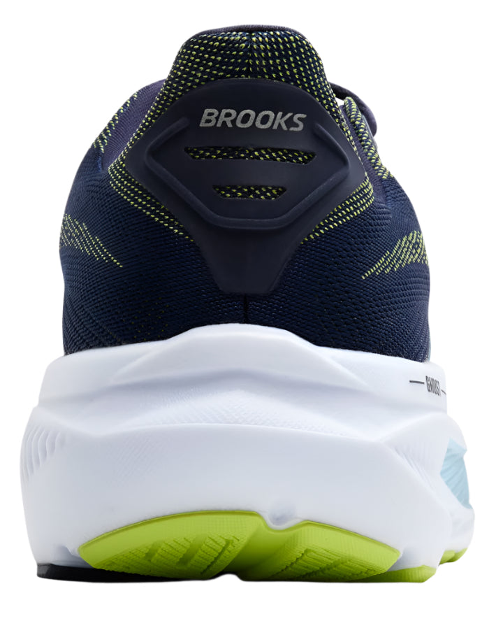 Brooks Men’s Ghost 17 Peacoat/lime/ blue