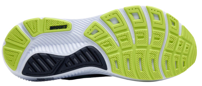 Brooks Men’s Ghost 17 Peacoat/lime/blue