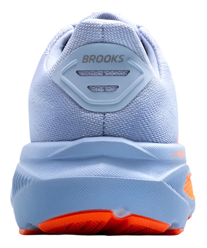Brooks Women’s Ghost 17 Blue heron/ white/ orange