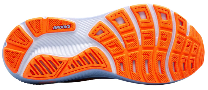 Brooks Women’s Ghost 17 Blue heron/ white/ orange