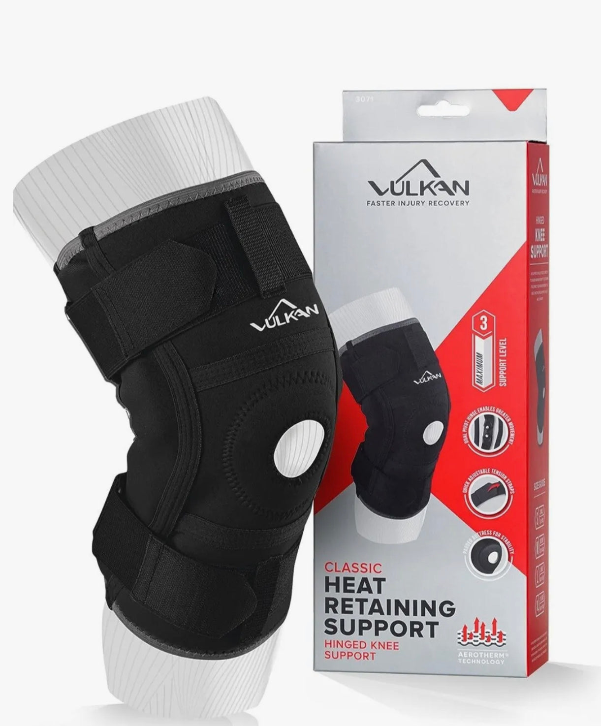 Vulkan Classic Heat Retaining Support Open Knee