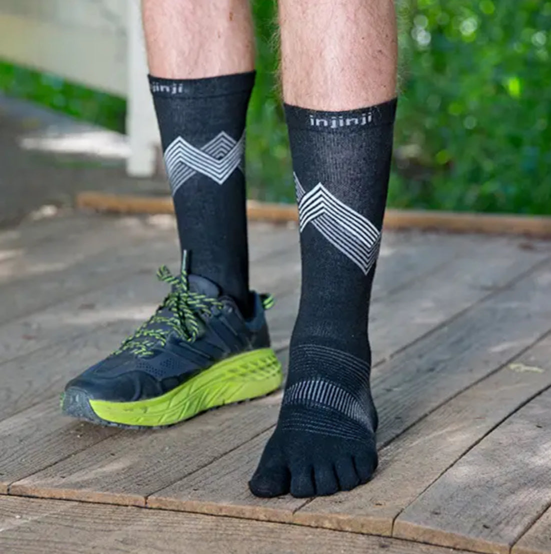 Injinji Run Lightweight Crew Toe Sock
