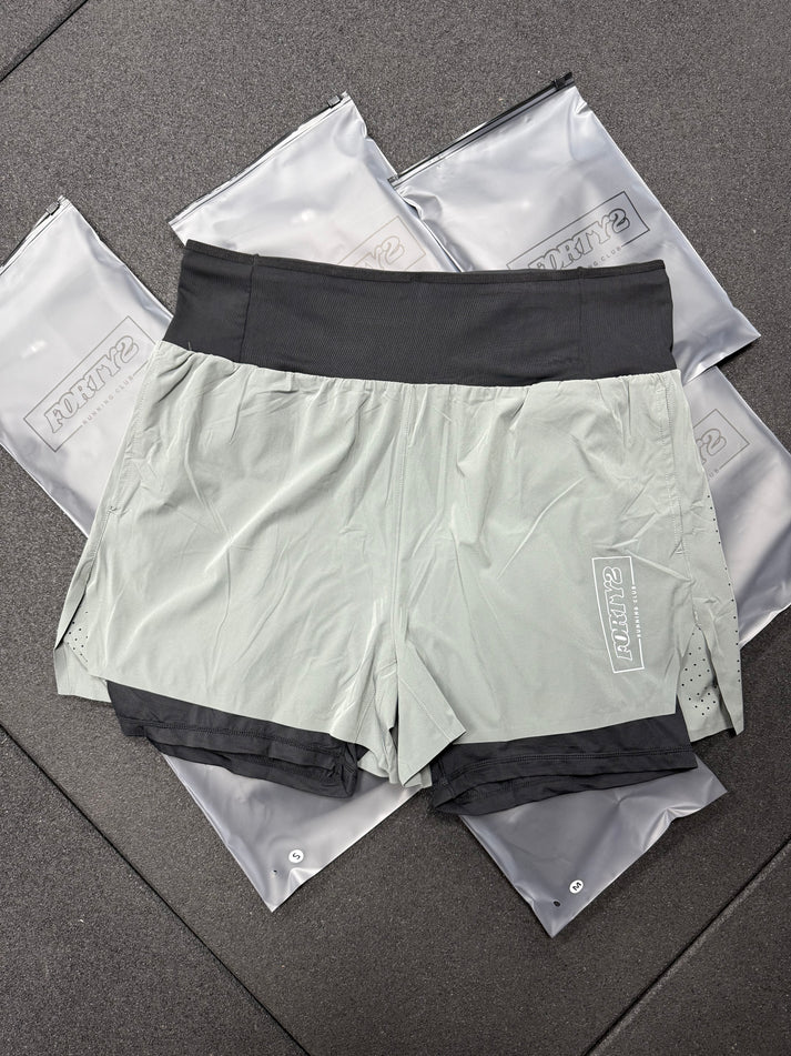 Forty 2 Running Club Unisex 2 in 1 Running Shorts
