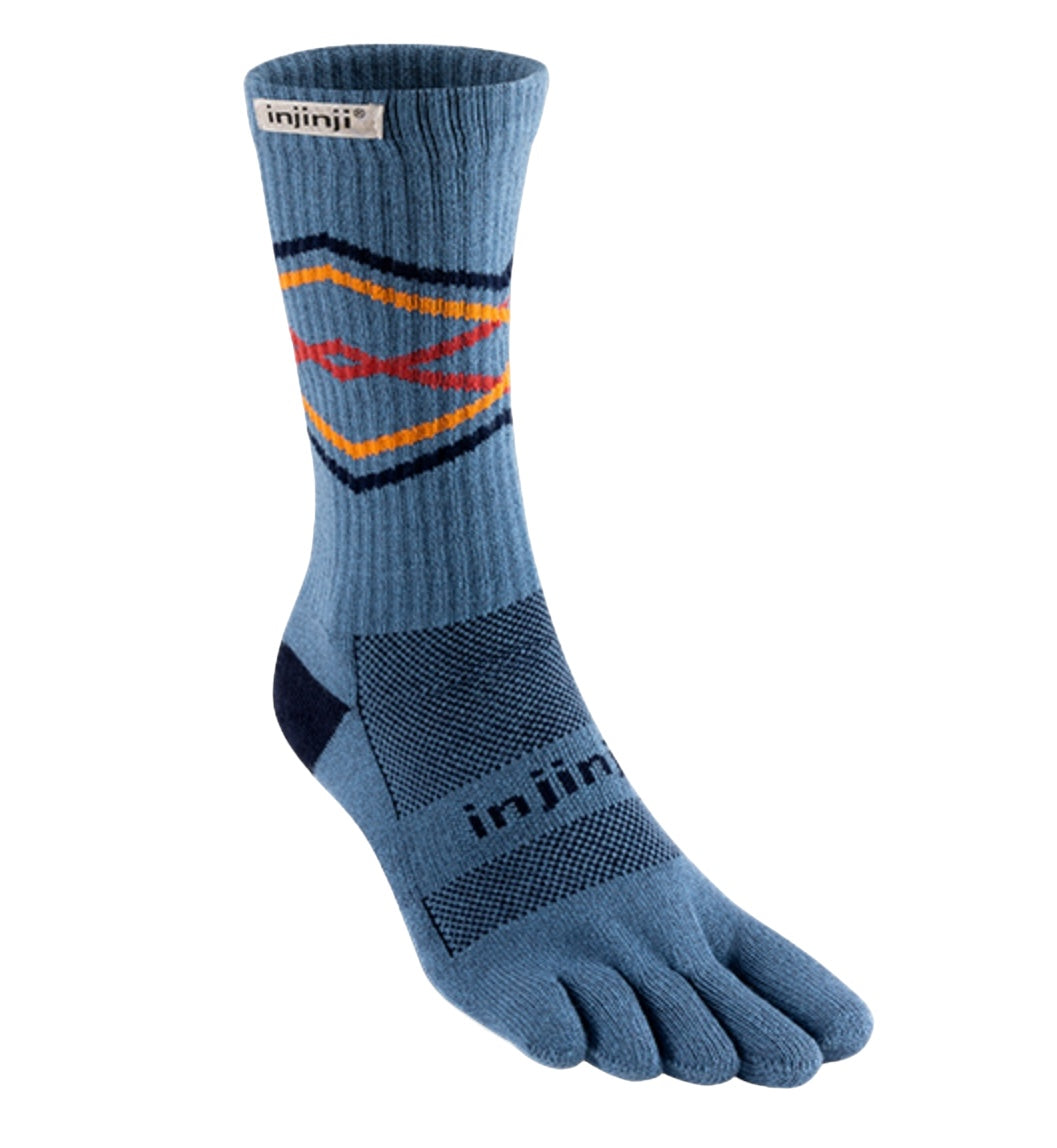 Injinji Trail Midweight Crew Toe Sock