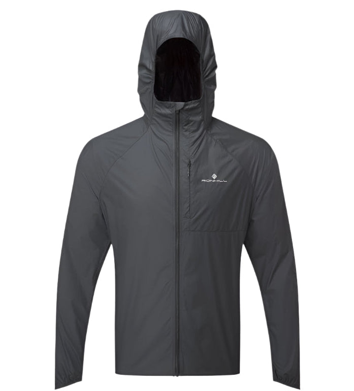 Ron Hill All terrain Jacket in black.