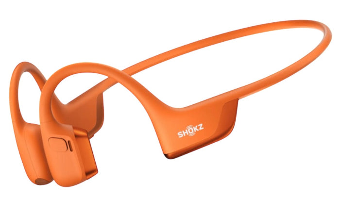 Shokz OpenRun Pro 2 bone conducting headphones. Mini. Orange
