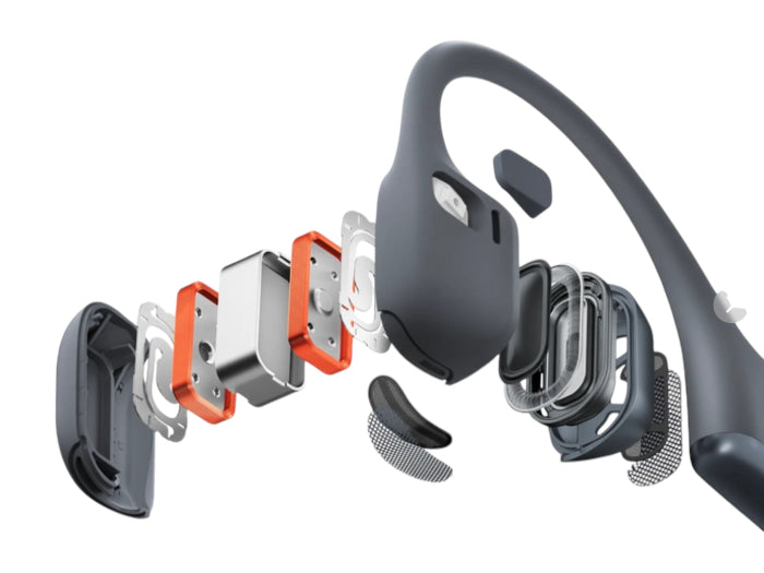 Shokz OpenRun Pro 2 bone conducting headphones. Mini. Expanded view