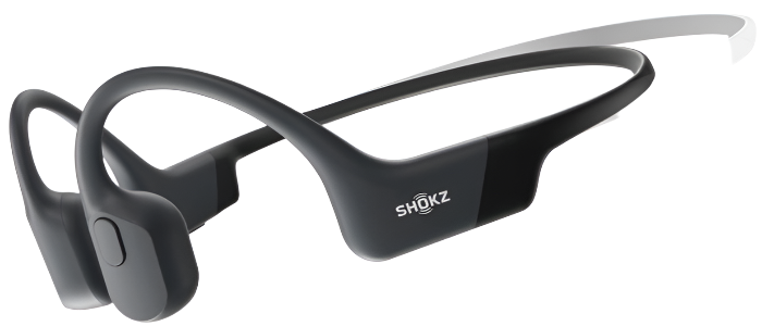 Shokz Openrun mini Bone Conducting Headphones Black/ Grey