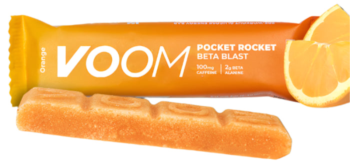 Voom Beta Alanine Pocket Rocket Energy Bar
