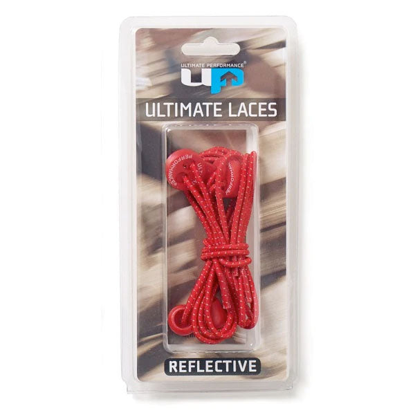 Red elastic laces