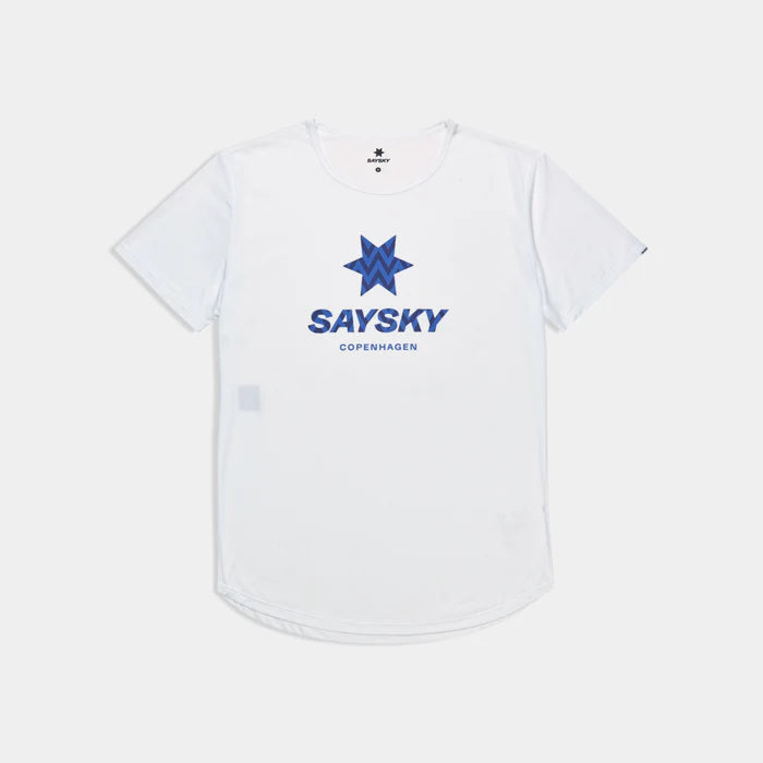 SAYSKY Men's Zig Zag Flow T-Shirt
