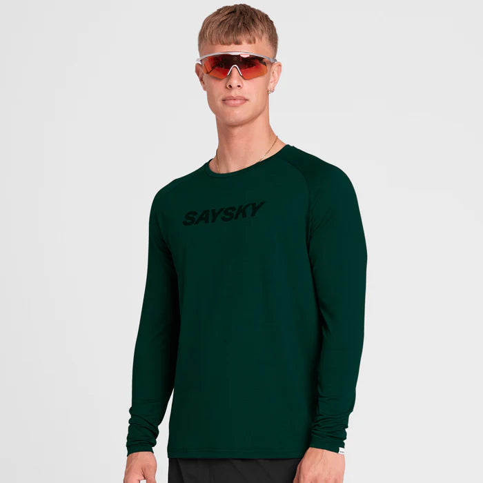 SAYSKY Men's Logo Pace Long Sleeve