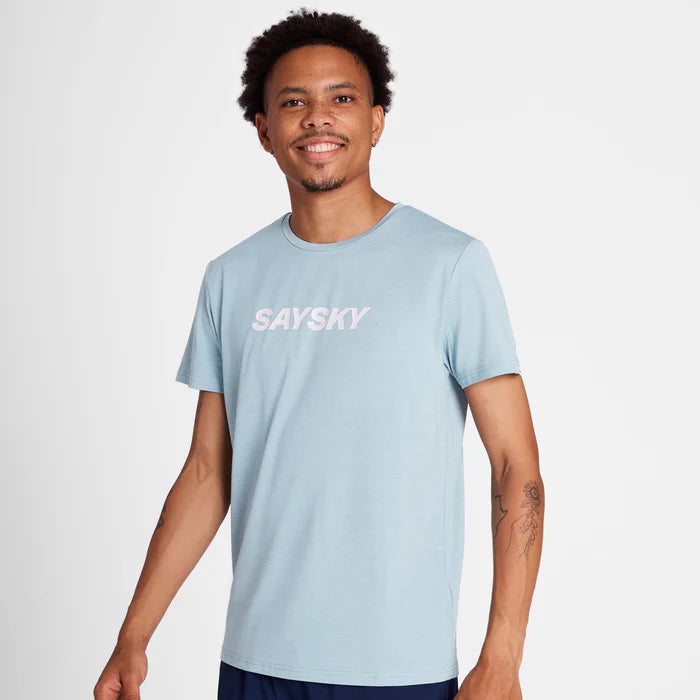 SAYSKY Men's Logo Pace T-Shirt