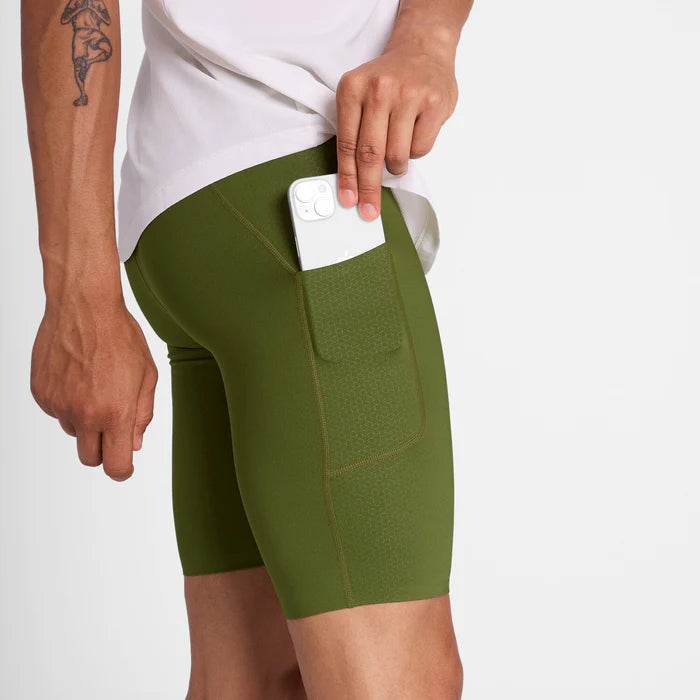 SAYSKY Men's Combat+ Short Tights 9"