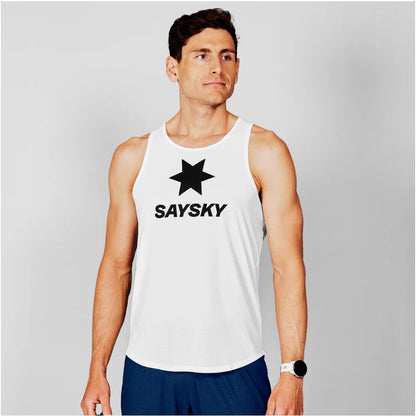 SAYSKY Men's Logo Flow Singlet