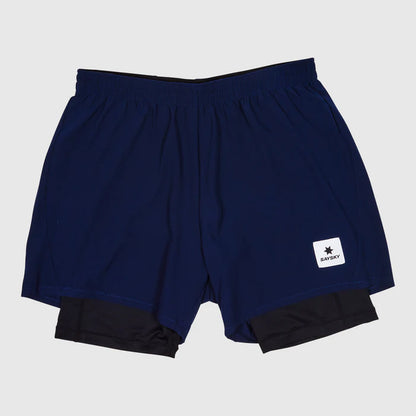 SAYSKY Men's Pace 2 in 1 Shorts 5"