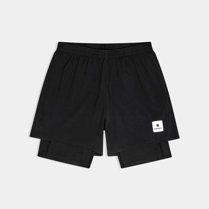 SAYSKY Men's Pace 2 in 1 Shorts 5"