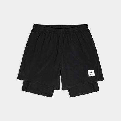 SAYSKY Men's Pace 2 in 1 Shorts 5"