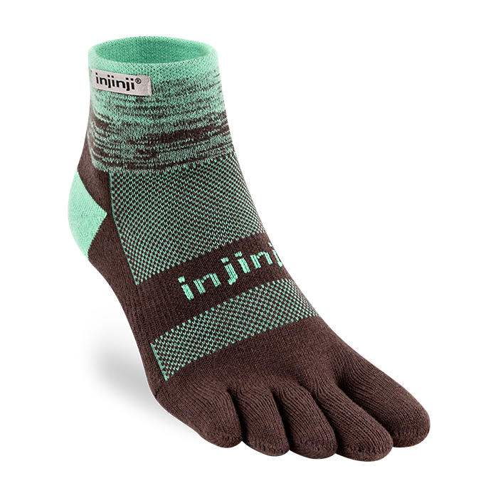 Injinji Trail Midweight Mini Crew Toe Sock