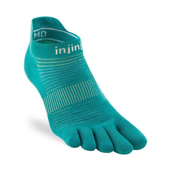 Injinji Run Lightweight No Show Toe Sock