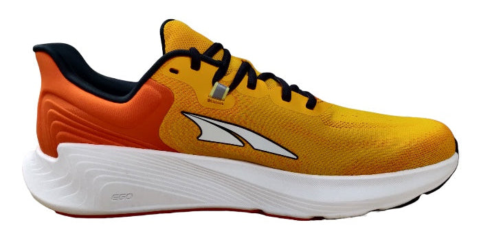 Altra Men’s Provision 8 in Orange colourway. Side view