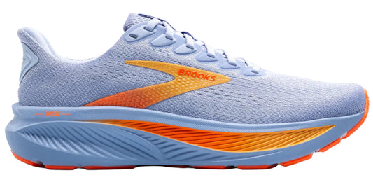Brooks Women’s Ghost 17 blue heron / white/ orange
