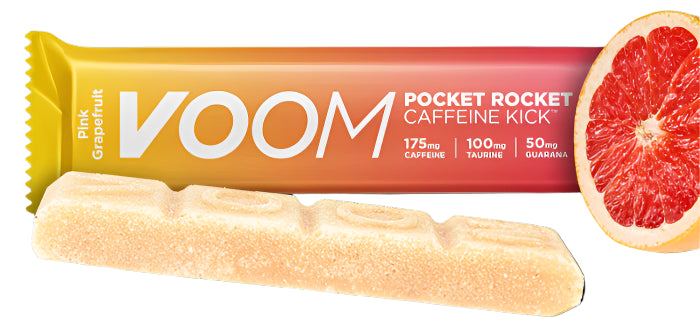 Voom Caffeine Kick Pocket Rocket Energy Bar