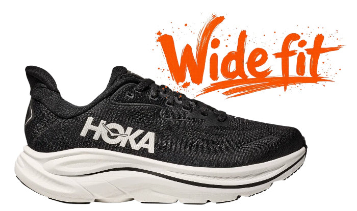 Hoka women’s Clifton 10m Wide Fit