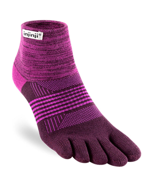 Injinji Women’s Trail MW  Mini Crew violet