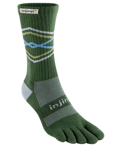 Injinji Trail Midweight Crew Toe Sock