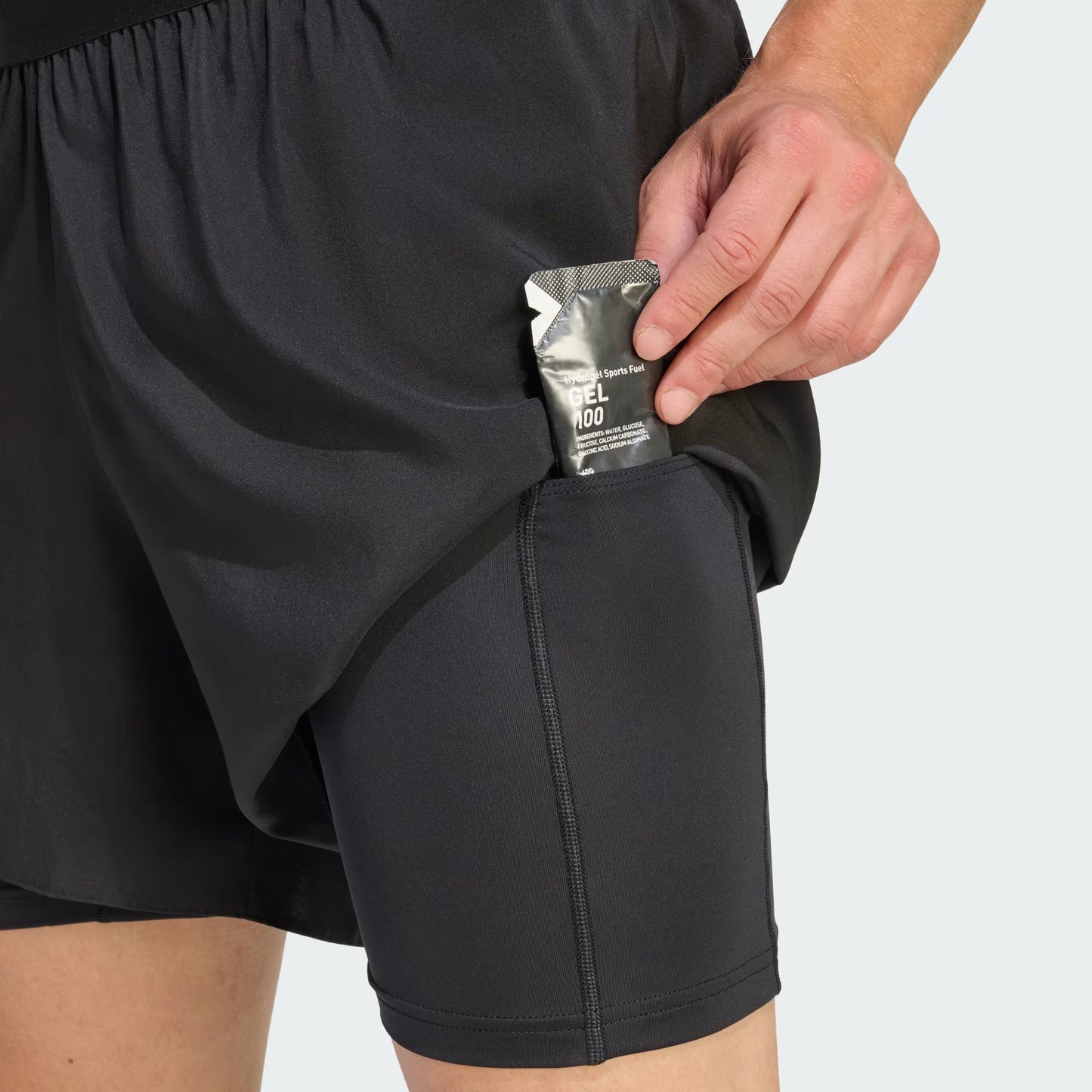 Adidas Men's adi365 Running Essentials 2in1 Shorts
