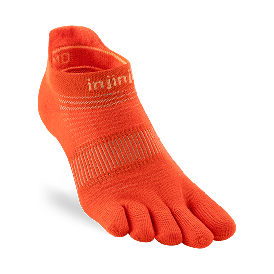 Injinji Run Lightweight No Show Toe Sock