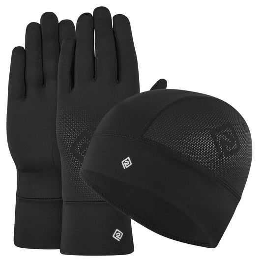 Ronhill Unisex Beanie and Glove Set